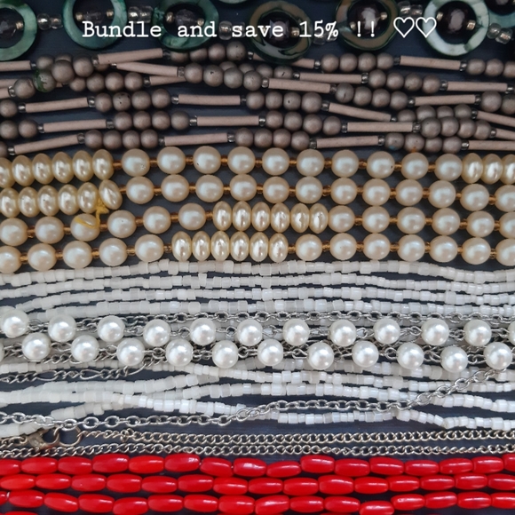 Golden chain spike necklace - Picture 6 of 6